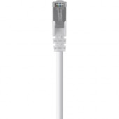 Belkin Cat.5e UTP Patch Network Cable - 18 ft Category 5e Network Cable for Network Device - First End: 1 x RJ-45 Male Network - Second End: 1 x RJ-45 Male Network - 12.50 MB/s - Patch Cable - Gold Plated Contact - White - 1 Pack - TAA Compliance A3L791-1