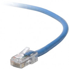 Belkin Cat5e Patch Cable - RJ-45 Male - RJ-45 Male - 30ft - Blue - TAA Compliance A3L791-30-BLU-S