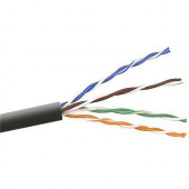 Belkin Cat. 5E UTP Bulk Patch Cable - 1000ft - Black - TAA Compliance A7J304-1000-BLK
