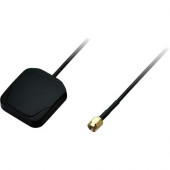 Taoglas Ulysses Ultra-Low Profile Miniature Magnet Mounted GPS-GLONASS-GALILEO Antenna - Range - UHF - 1.58 GHz to 1.61 GHz - 27 dBi - GLONASS, GPS, Outdoor - Black - Magnetic Mount - SMA Connector AA.162.301111