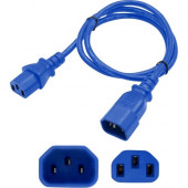 AddOn Standard Power Cord - Blue - 6 ft Cord Length - 1 ADD-C132C1414AWG6FTBE