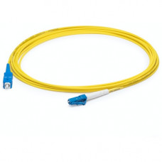 AddOn 76m LC (Male) to SC (Male) Straight Yellow OS2 Simplex LSZH Fiber Patch Cable - 249.28 ft Fiber Optic Network Cable for Network Device - First End: 1 x LC Male Network - Second End: 1 x SC Male Network - Patch Cable - LSZH - 9/125 &micro;m - Yel