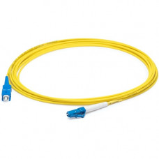 AddOn Fiber Optic Simplex Patch Network Cable - 193.52 ft Fiber Optic Network Cable for Network Device - First End: 1 x LC Male Network - Second End: 1 x SC Male Network - Patch Cable - OFNR - 9/125 &micro;m - Yellow - 1 Pack ADD-SC-LC-59MS9SMF