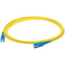 AddOn 79m SC (Male) to SC (Male) Straight Yellow OS2 Simplex Plenum Fiber Patch Cable - 259.12 ft Fiber Optic Network Cable for Network Device - First End: 1 x SC Male Network - Second End: 1 x SC Male Network - Patch Cable - Plenum - 9/125 &micro;m -