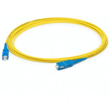 AddOn Fiber Optic Simplex Patch Network Cable - 246.10 ft Fiber Optic Network Cable for Network Device - First End: 1 x SC Male Network - Second End: 1 x SC Male Network - Patch Cable - OFNR - 9/125 &micro;m - Yellow - 1 Pack ADD-SC-SC-75MS9SMF