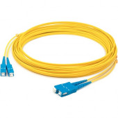 AddOn 78m SC (Male) to SC (Male) Straight Yellow OS2 Duplex LSZH Fiber Patch Cable - 255.90 ft Fiber Optic Network Cable for Network Device - First End: 2 x SC Male Network - Second End: 2 x SC Male Network - Patch Cable - LSZH - 9/125 &micro;m - Yell