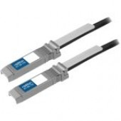 AddOn Cisco SFP-H10GB-CU1M to Brocade 10G-SFPP-TWX-0101 Compatible TAA Compliant 10GBase-CU SFP+ to SFP+ Direct Attach Cable (Active Twinax, 1m) - 100% compatible and guaranteed to work - RoHS, TAA Compliance ADD-SCISBRA-ADAC1M