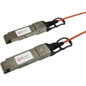 Enet Components Cisco Compatible QSFP-H40G-AOC1M Functionally Identical 40GBASE-AOC QSFP+ Active Optical Cable Assembly 1 Meter - Programmed, Tested, and Supported in the USA, Lifetime Warranty" QSFP-H40G-AOC1M-ENC