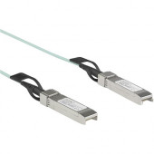 Startech.Com Dell EMC AOC-SFP-10G-2M Compatible SFP+ Active Optical Cable - 2 m - 10 GbE (AOCSFP10G2ME) - 6.56 ft Fiber Optic Network Cable for Network Device, Server, Router, Switch - First End: 1 x SFP+ Male Network - Second End: 1 x SFP+ Male Network -