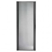 American Power Conversion  APC NetShelter SX Wide Perforated Curved Door - Black - 85.9" Height - 23.6" Width - 1.4" Depth AR7007