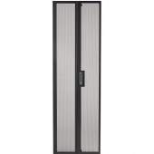 American Power Conversion  APC NetShelter SV 48U 600mm Wide Perforated Split Rear Doors - 48U Wide External - Black - REACH, RoHS, TAA Compliance AR712107