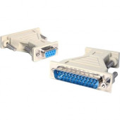 Startech.Com DB9 to DB25 Serial Cable Adapter - F/M - 1 x DB-9 Female - 1 x DB-25 Male - Beige - RoHS Compliance AT925FM