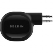 Belkin Mini-phone Audio Cable - 3 ft Mini-phone Audio Cable for Audio Device, Speaker, iPhone, iPod - Mini-phone Male Audio - Mini-phone Male Audio - Black - 1 Pack AV10039BT03