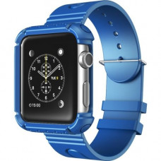 I-Blason Apple Watch 38 mm 5 Pack TPU Case - For Smart Watch - Navy - Bump Resistant, Scratch Resistant - Thermoplastic Polyurethane (TPU) AWATCH-38-NAVY