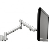 Atdec Mounting Arm for Monitor - Silver - 1 Display(s) Supported - 19.80 lb Load Capacity - 75 x 75, 100 x 100 VESA Standard AWMS-DW6-S