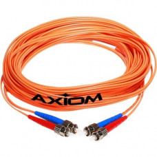 Axiom LC/SC Multimode Duplex OM2 50/125 Fiber Optic Cable 25m - TAA Compliant - Fiber Optic for Network Device - 82.02 ft - 2 x LC Male - 2 x SC Male Network - 50/125 &micro;m - Orange AXG93796