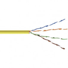 Kramer CAT 6 Cable - Solid Center - 1000 ft Category 6 Network Cable for Network Device - First End: 1 x - Second End: 1 x Bare Wire - Blue BC-6SLD-1000BL