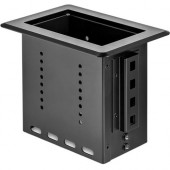 Startech.Com Single-Module Conference Table Connectivity Box - For Adding Power / Charging / AV / Laptop Docking Module - Single-Module Conference Table Connectivity Box - Customizable Solution - Add a connectivity module (sold separately) to the architec