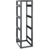Middle Atlantic Products BGR Rack Cabinet - 45U Wide x 24.40" Deep Floor Standing - Black - 12000 lb x Static/Stationary Weight Capacity BGR-4527LRD