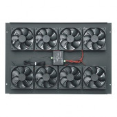 Middle Atlantic Products BGR-552FT-FC Cooling Fan - 8 x 552 CFM - Steel BGR-552FT-FC