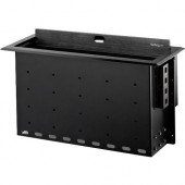 Startech.Com Dual-Module Conference Table Connectivity Box - Customizable - Add two connectivity modules of your choice (sold separately) - Add charging power, AV and laptop connections directly to your boardroom table - Features a lid that closes flush w