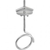 Panduit Bridle Ring, 2.00" Dia., With Integrated Toggle Screw. - Silver - 25 Pack - Carbon Steel, Zinc BR-2.0-TW