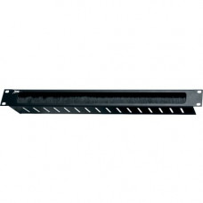 Middle Atlantic Products The Brush Grommet Panel - 1U Rack Height - 1.8" Height BR1