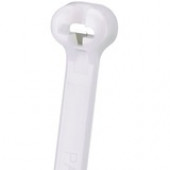 Panduit Dome-Top Cable Tie - Natural - 1000 Pack - 50 lb Loop Tensile - Nylon 6.6 - TAA Compliance BT4S-M