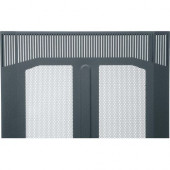 Middle Atlantic Products Door Panel - Black - 19U Rack Height - 36.2" Height - 21.9" Width BVFD-19