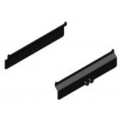 Havis C-AP HFB - Mounting component (2 hanging file adapter brackets) - steel - black powder coat - car console - TAA Compliance C-AP-HFB
