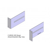 Havis C-EB30-100 - Mounting component (2 brackets) - TAA Compliance C-EB30-100