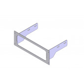 Havis 1-PIECE EQUIPMENT MOUNTING BRACKET, 3INCH MOUNTING SPACE, FITS KENWOOD/E.F. JOHN C-EB30-VM6-1P
