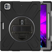 CODI Rugged Rugged Carrying Case for 11" Apple iPad Pro (3rd Generation) Tablet - Black - Drop Resistant, Shock Absorbing, Bump Resistant - Polycarbonate, Silicone, Neoprene Strap - Hand Strap, Shoulder Strap C30705060