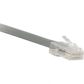 ENET Cat6 Gray 10 Foot Non-Booted (No Boot) (UTP) High-Quality Network Patch Cable RJ45 to RJ45 - 10Ft - Lifetime Warranty C6-GY-NB-10-ENC