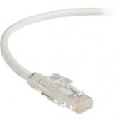Black Box GigaBase 3 CAT5e 350-MHz Lockable Patch Cable (UTP), White, 10-ft. (3.0-m) - 10 ft Category 5e Network Cable for Network Device - First End: 1 x RJ-45 Male Network - Second End: 1 x RJ-45 Male Network - Patch Cable - White C5EPC70-WH-10