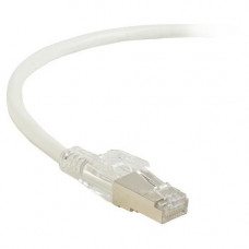 Black Box GigaBase Cat.5e UTP Patch Network Cable - 7 ft Category 5e Network Cable for Network Device - First End: 1 x RJ-45 Male Network - Second End: 1 x RJ-45 Male Network - Patch Cable - Shielding - White C5EPC70S-WH-07
