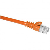 Cp Technologies ClearLinks 25FT Cat. 6 550MHZ Orange Molded Snagless Patch Cable - Category 6 Network Cable - First End: 1 x RJ-45 Male Network - Second End: 1 x RJ-45 Male Network - Patch Cable - Orange - RoHS Compliance C6-OR-25-M