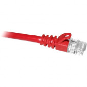 ENET Cat6 Red 10 Foot Patch Cable with Snagless Molded Boot (UTP) High-Quality Network Patch Cable RJ45 to RJ45 - 10Ft - Lifetime Warranty C6-RD-10-ENC
