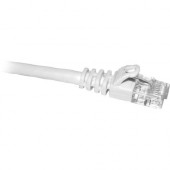 Cp Technologies ClearLinks 10FT Cat. 6 550MHZ White Molded Snagless Patch Cable - 10 ft Category 6 Network Cable - First End: 1 x RJ-45 Male Network - Second End: 1 x RJ-45 Male Network - Patch Cable - White C6-WH-10-M