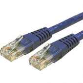 Startech.Com 3ft CAT6 Ethernet Cable - Blue Molded Gigabit CAT 6 Wire - 100W PoE RJ45 UTP 650MHz - Category 6 Network Patch Cord UL/TIA - 3ft Blue CAT6 Ethernet cable delivers Multi Gigabit 1/2.5/5Gbps & 10Gbps up to 160ft - 650MHz - Fluke tested to A