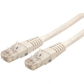 Startech.Com 3ft CAT6 Ethernet Cable - White Molded Gigabit CAT 6 Wire - 100W PoE RJ45 UTP 650MHz - Category 6 Network Patch Cord UL/TIA - 3ft White CAT6 Ethernet cable delivers Multi Gigabit 1/2.5/5Gbps & 10Gbps up to 160ft - 650MHz - Fluke tested to
