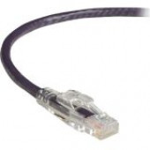 Black Box GigaTrue 3 CAT6 550-MHz Lockable Patch Cable (UTP) - Violet, 3-ft. (0.9-m) - 3 ft Category 6 Network Cable for Network Device - First End: 1 x RJ-45 Male Network - Second End: 1 x RJ-45 Male Network - Patch Cable - Violet C6PC70-VT-03