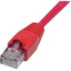 Black Box Cat.6 STP Network Cable - 3 ft Category 6 Network Cable for Network Device - First End: 1 x RJ-45 Male Network - Second End: 1 x RJ-45 Male Network - Shielding - Red C6S-R-SB-SLD-RD-3FT