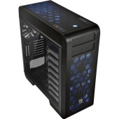 Thermaltake V71 Tempered Glass Edition Full Tower Chassis - Full-tower - Black - SPCC, Tempered Glass - 10 x Bay - 4 x 7.87", 5.51" x Fan(s) Installed - Micro ATX, ATX, EATX Motherboard Supported - 32.41 lb - 9 x Fan(s) Supported - 2 x External 