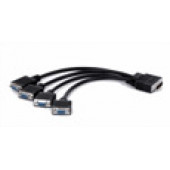 Matrox Quad-TV Adapter Upgrade Cable - LFH Male, HD-15 Female CAB-L60-4XAF