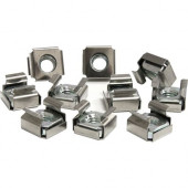Startech.Com 50 Pkg M6 Cage Nuts for Server Rack Cabinet - Cage Nut - 50 / Pack - TAA Compliance CABCAGENUTS6