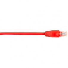 Black Box CAT5e Value Line Patch Cable, Stranded, Red, 2-ft. (0.6-m) - 2 ft Category 5e Network Cable for Network Device - First End: 1 x RJ-45 Male Network - Second End: 1 x RJ-45 Male Network - Patch Cable - Red CAT5EPC-002-RD