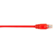 Black Box CAT5e Value Line Patch Cable, Stranded, Red, 4-ft. (1.2-m), 25-Pack - 4 ft Category 5e Network Cable for Network Device - First End: 1 x RJ-45 Male Network - Second End: 1 x RJ-45 Male Network - Patch Cable - Red - 25 Pack - RoHS Compliance CAT5