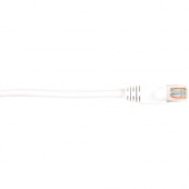 Black Box CAT5e Value Line Patch Cable, Stranded, White, 4-ft. (1.2-m) - 4 ft Category 5e Network Cable for Network Device - First End: 1 x RJ-45 Male Network - Second End: 1 x RJ-45 Male Network - Patch Cable - White CAT5EPC-004