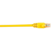 Black Box CAT5e Value Line Patch Cable, Stranded, Yellow, 4-ft. (1.2-m), 10-Pack - 4 ft Category 5e Network Cable for Network Device - First End: 1 x RJ-45 Male Network - Second End: 1 x RJ-45 Male Network - Patch Cable - Yellow - 10 Pack - RoHS Complianc
